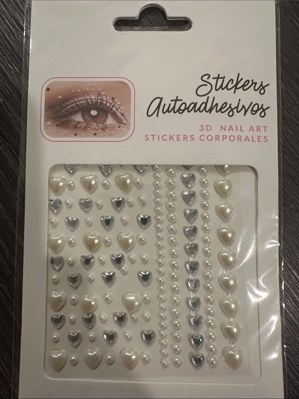 Assorted Multicolor Body/Nail Art Jewel Stickers - Decorative Gems Pack - Picture 4 of 14